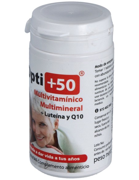 Opti+50 Multivitaminico Mineral 60Comp.