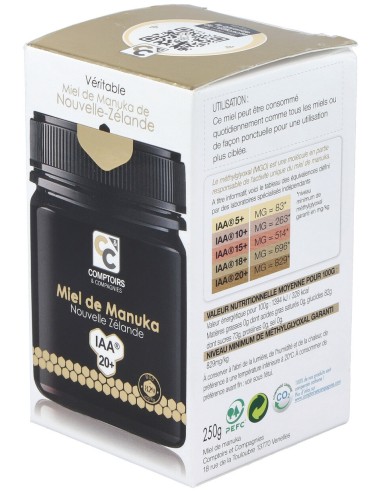 Comptoirs Et Compagnies Miel Manuka Iaa20+ 250G