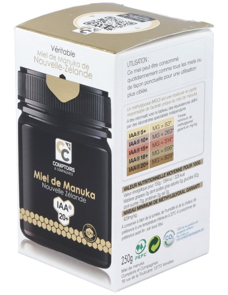 Comptoirs Et Compagnies Miel Manuka Iaa20+ 250G