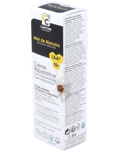 Crema Reparadora 40% Miel Manuka Iaa10+ 40Ml.