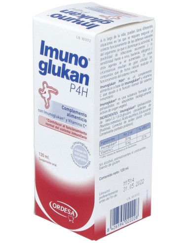 Imunoglukan Jarabe 120Ml.