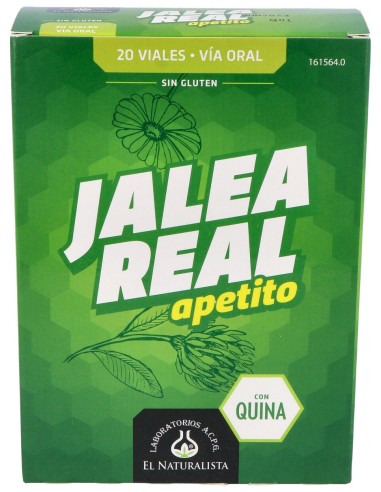 El Naturalista Jalea Apetito Con Quina 20 Viales