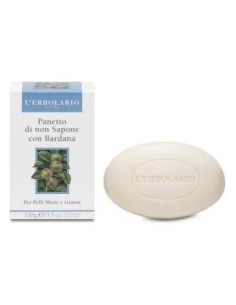 Jabon Sin Jabon Facial Bardana Pastilla 100Gr.