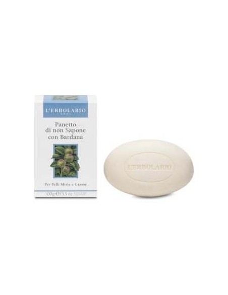 Jabon Sin Jabon Facial Bardana Pastilla 100Gr.