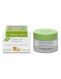 Crema Facial Hidratante Helicriso Y Aloe 50Ml.