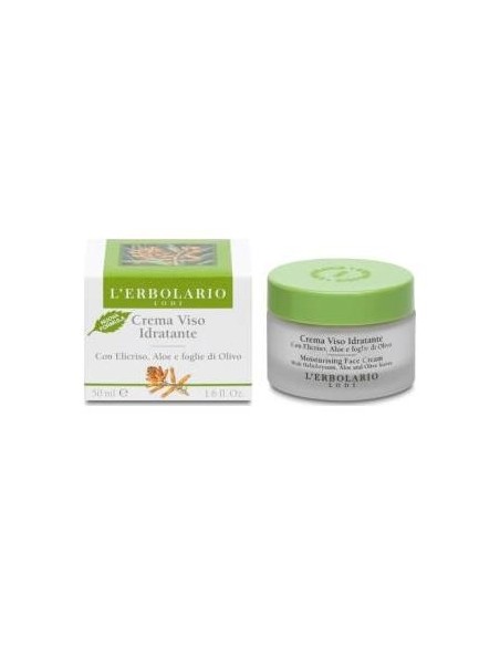 Crema Facial Hidratante Helicriso Y Aloe 50Ml.