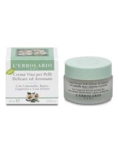 Crema Facial Manzanilla Pieles Delicadas 30Ml.