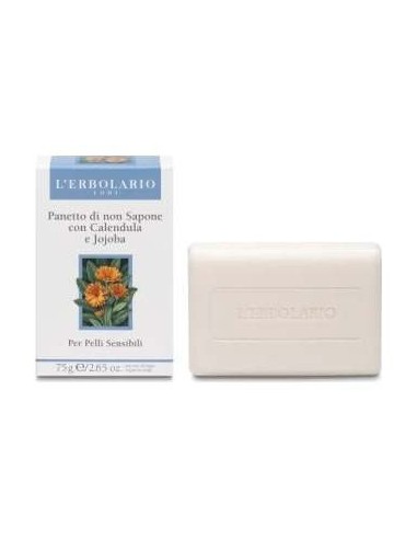Jabon Sin Jabon Facial Calendula Jojoba Past 75Gr