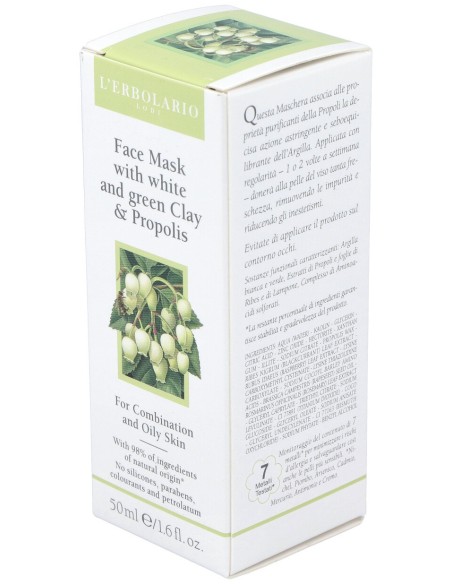 Mascarilla Cara Arcilla Y Propoleo 50Ml.