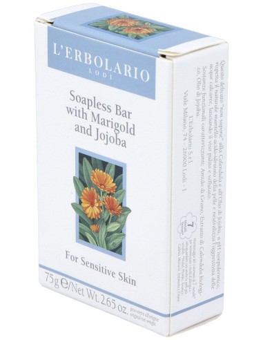 Jabon Sin Jabon Facial Calendula Jojoba Past 75Gr