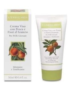 Crema Facial Melocoton Y Flores Naranjo 50Ml.