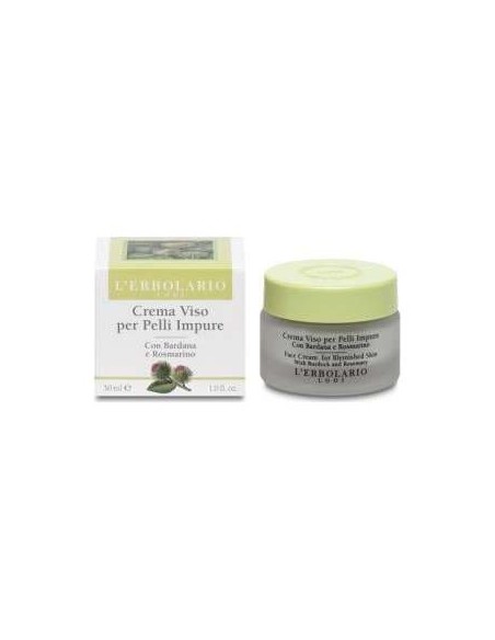 Crema Facial Bardana Romero Pieles Impuras 30Ml.
