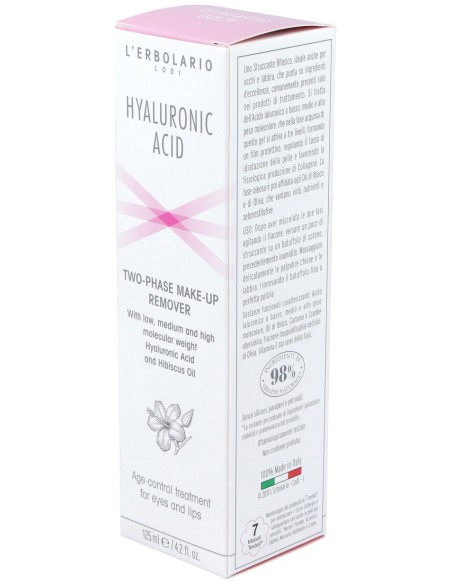 Acido Hialuronico Desmaquillador Bifasico 150Ml.