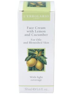 Crema Facial Limon Y Pepino 50Ml.