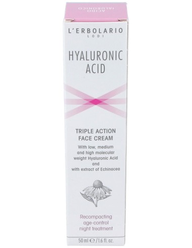 Acido Hialuronico Crema Facial Noche Antiedad 50Ml