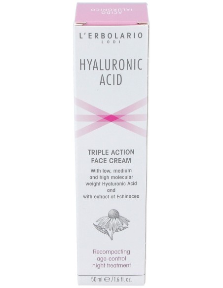 Acido Hialuronico Crema Facial Noche Antiedad 50Ml