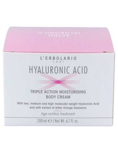 Acido Hialuronico Crema Cuerpo Intensiva 200Ml.