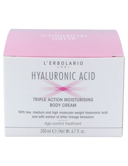 Acido Hialuronico Crema Cuerpo Intensiva 200Ml.
