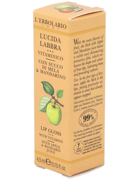Labios Brillo Vitaminico 4,5Ml.