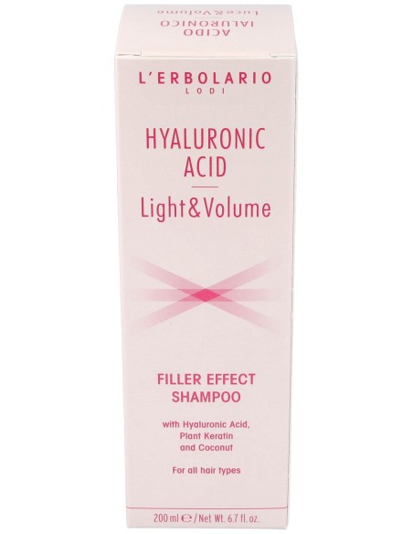 L'Erbolario Champô Ácido Hialurónico Luce&Volume 200Ml