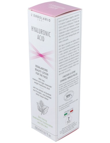 L'Erbolario Ácido Hialurónico Loción Facial...