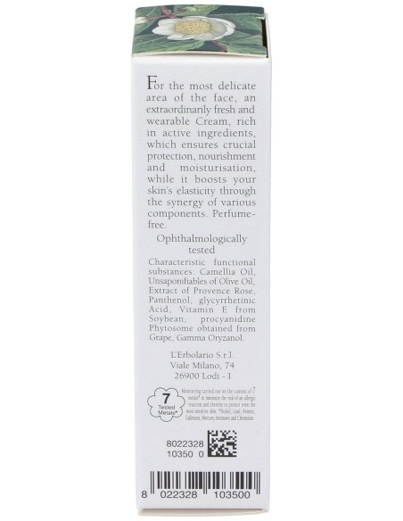 Crema Contorno De Ojos A La Camelia Y Semillas 15M