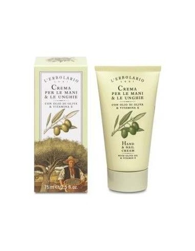 Crema Manos Y Uñas Aceite Oliva 75Ml.