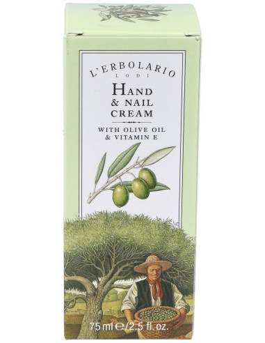 Crema Manos Y Uñas Aceite Oliva 75Ml.