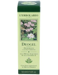 Desodorante Deogel A La Menta Acuatica 50Ml.