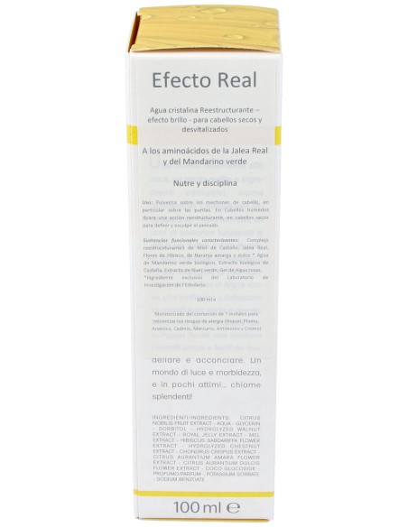 Efecto Real Agua Restauradora Capilar 100Ml.