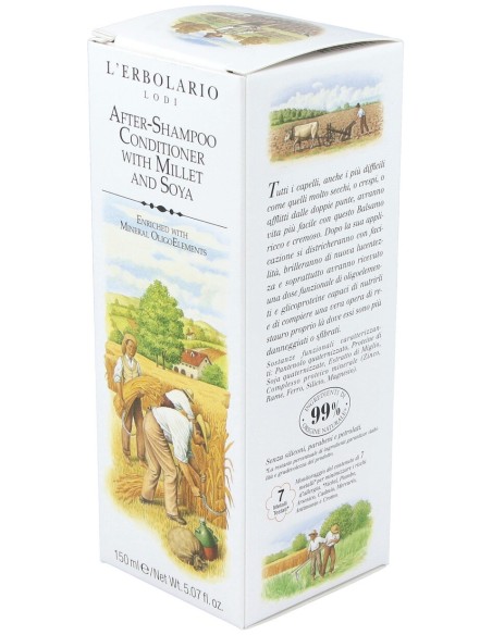 Balsamo Acondicionador De Mijo Y Soja 150Ml.