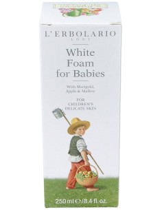 Gel Espuma Blanca Niños Cuerpo Cabello 250Ml.
