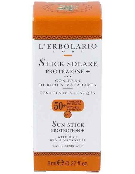 L'Erbolario Stick Proteccion Solar Facial Spf50+ 8Ml