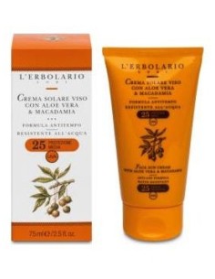 Solar Crema Facial Aloe Y Macadamia 75Ml.