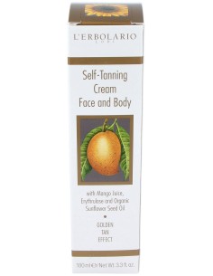 Solar Crema Autobronceadora Zumo Mango 100Ml.