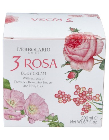 3 Rosas Crema Corporal 200Ml.