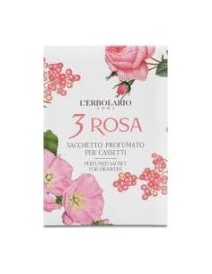 3 Rosas Saco Perfume Cajon 1Ud.