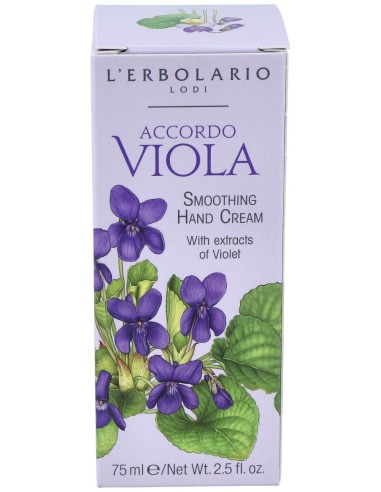 Accordo Violeta Crema Manos 75Ml.