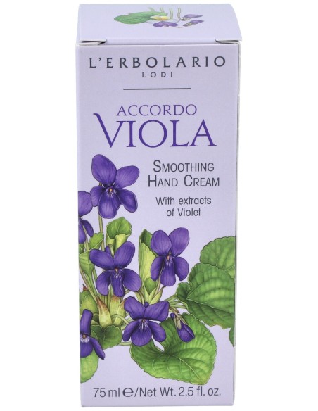 Accordo Violeta Crema Manos 75Ml.