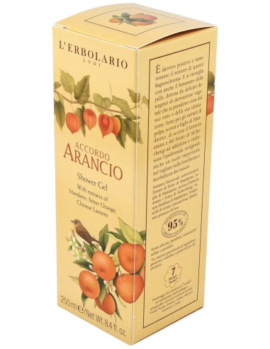 Accordo Naranjo Gel De Baño 250Ml.