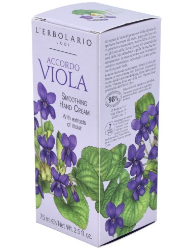 Accordo Violeta Crema Manos 75Ml.