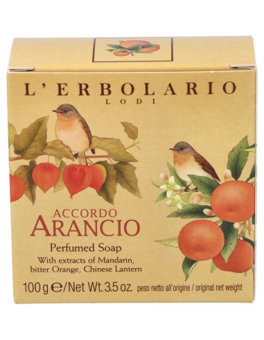 L'Erbolario Accordo Naranjo Perfumed Soap 100G