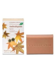 L'Erbolario Ambraliquida Jabon Perfumado Pastilla 100G