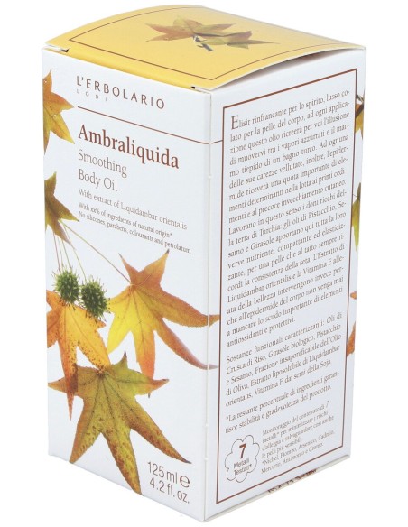 Ambraliquida Aceite Sedoso Cuerpo 125Ml.