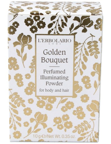 Bouquet De Oro Polvo Iluminador Cuerpo Cabello 10G