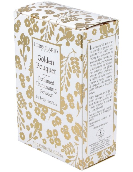 Bouquet De Oro Polvo Iluminador Cuerpo Cabello 10G