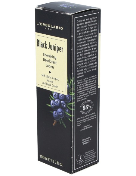 Enebro Negro Desodorante 100Ml.