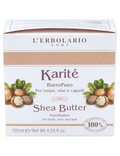 L'Erbolario Karite Manteca Puro Cuerpo Cara Y Cabellos 120Ml
