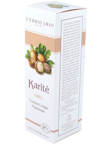 Karite Crema Cuerpo Nutritiva 200Ml.