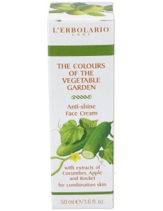 L'Erbolario Colores Del Huerto Crema Facial Anti Brillo 50Ml